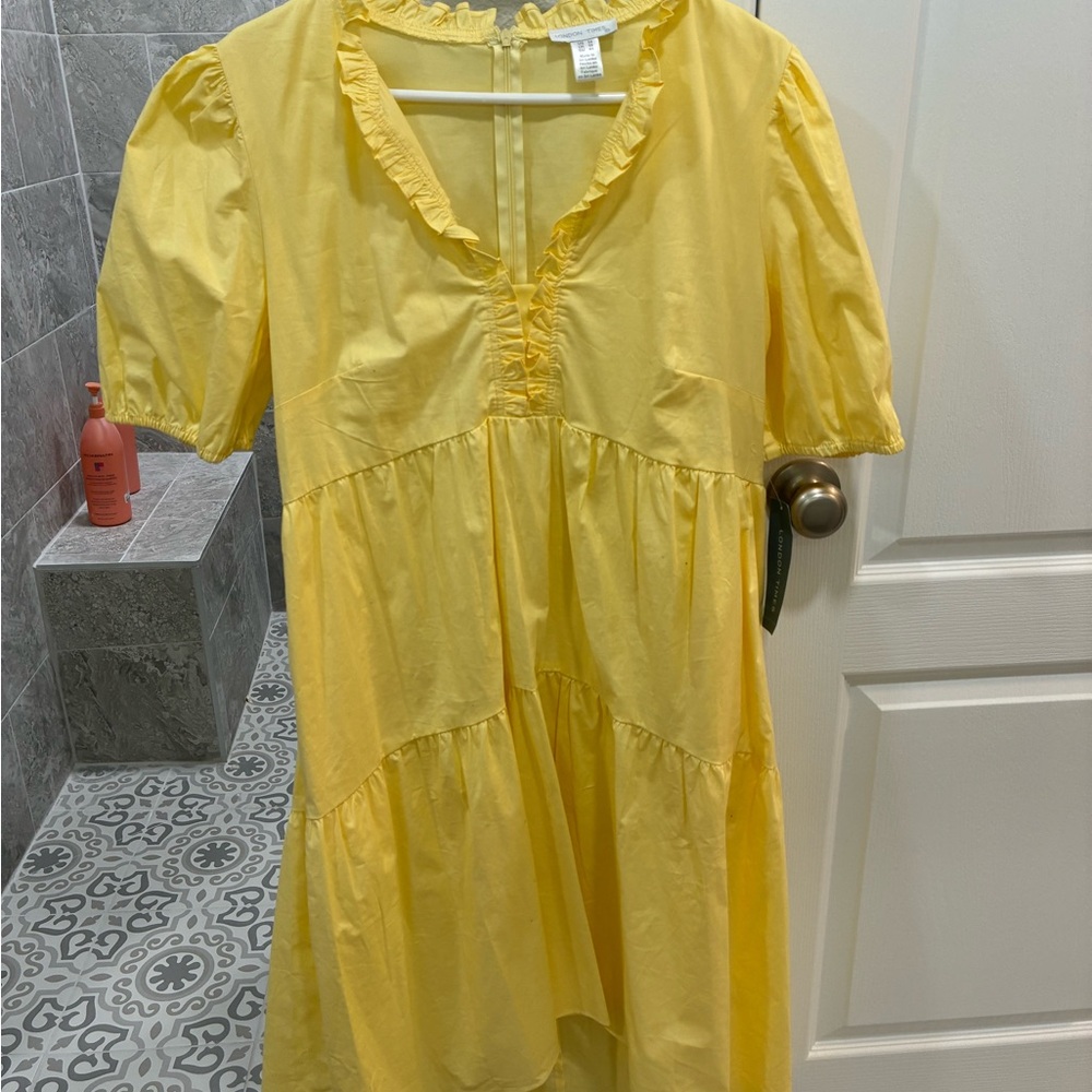 London Times Sunshine Yellow Dress